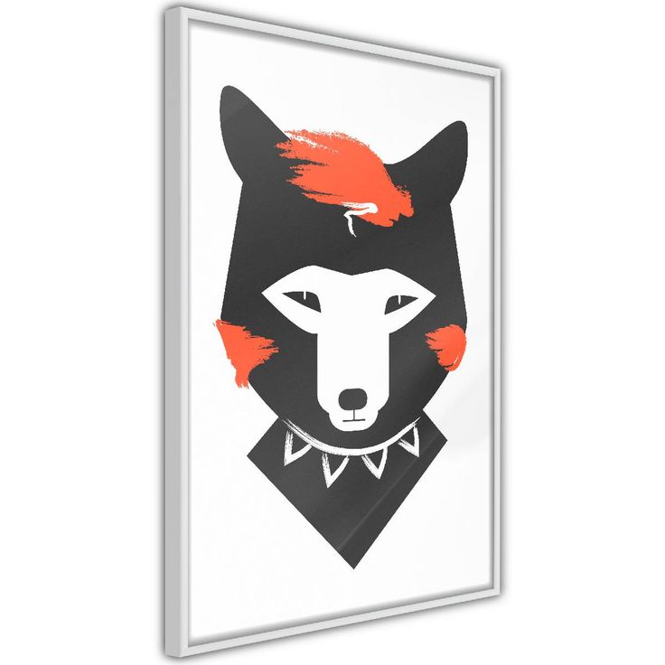 Juliste Artgeist Polite Fox, kehyksillä, eri kokoja