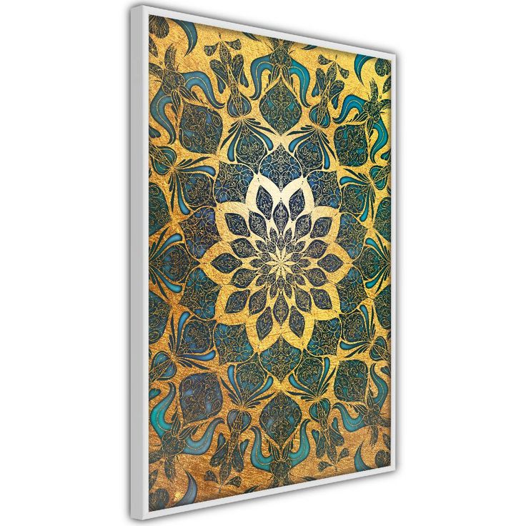 Juliste Artgeist Gold of India, kehyksillä, eri kokoja