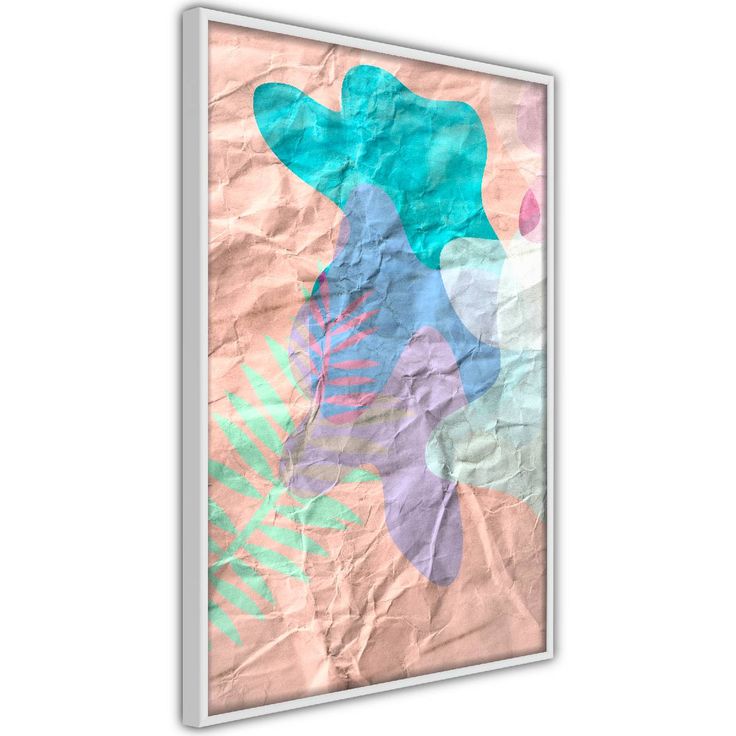 Juliste Artgeist Pastel Shapes, kehyksillä, eri kokoja