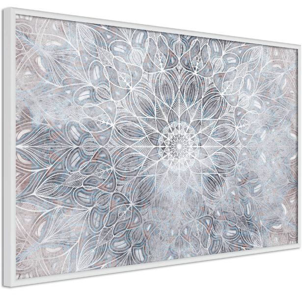 Juliste Artgeist Blurred Mandala, kehyksillä, eri kokoja