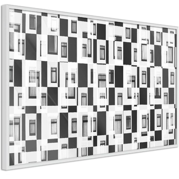 Juliste Artgeist Abstract Windows, kehyksillä, eri kokoja