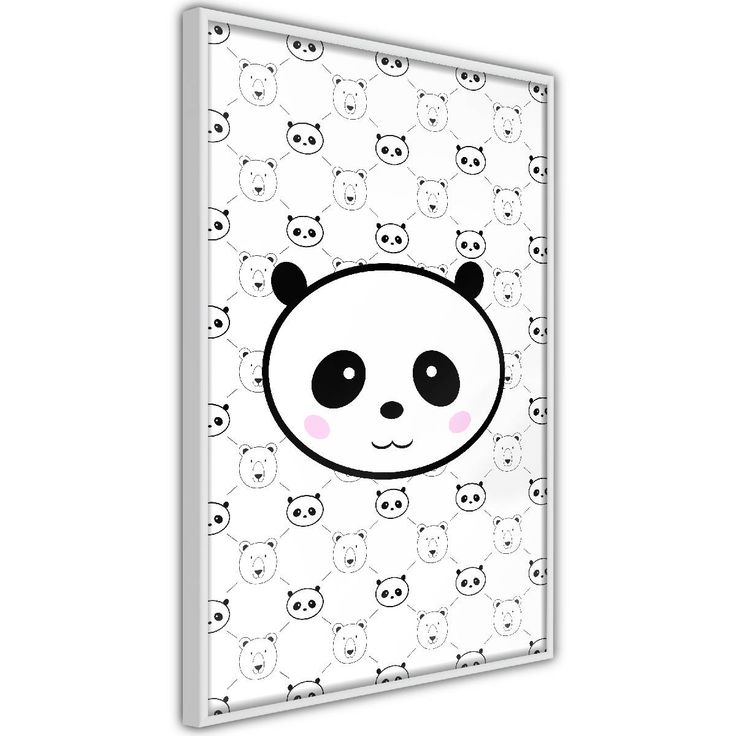 Juliste Artgeist Pandas and Bears, kehyksillä, eri kokoja