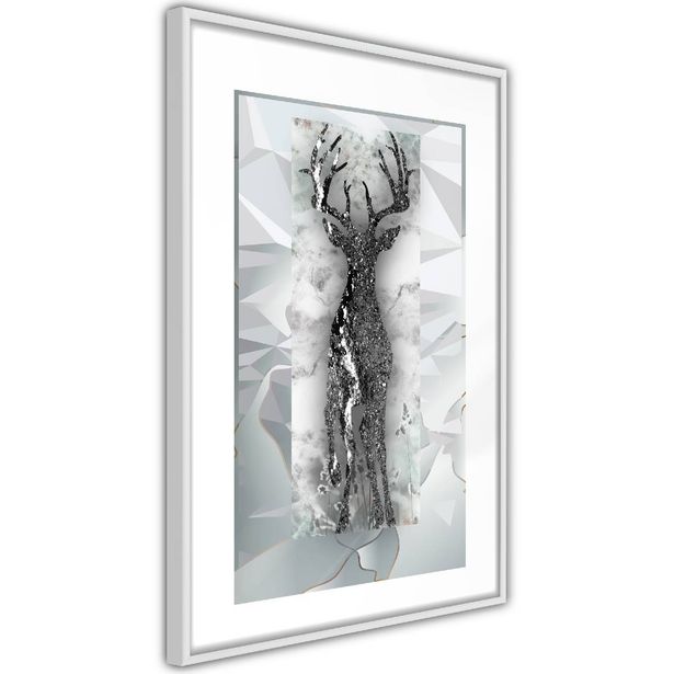Juliste Artgeist Silver Deer, kehyksillä, eri kokoja