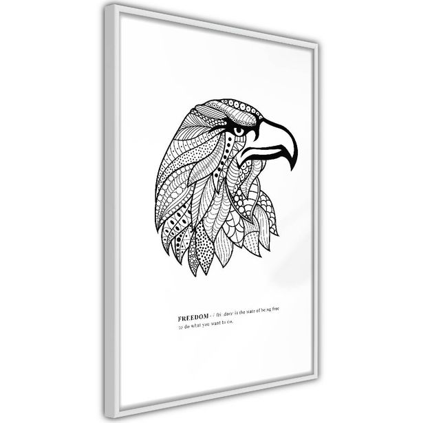 Juliste Artgeist Eagle of Freedom, kehyksillä, eri kokoja