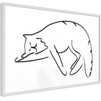 Juliste Artgeist Cat&#039;s Dreams, kehyksillä, eri kokoja
