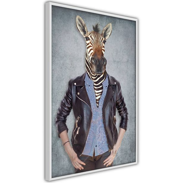 Juliste Artgeist Zebra Ewa, kehyksillä, eri kokoja