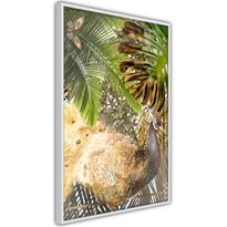 Juliste Artgeist Golden Peacock, kehyksillä, eri kokoja