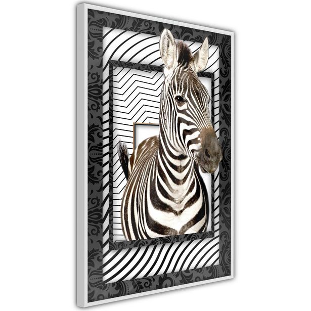 Juliste Artgeist Zebra, kehyksillä, eri kokoja