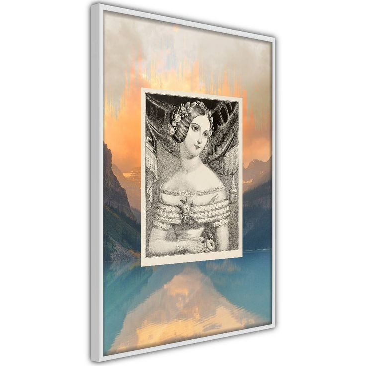 Juliste Artgeist Retro Portrait, kehyksillä, eri kokoja