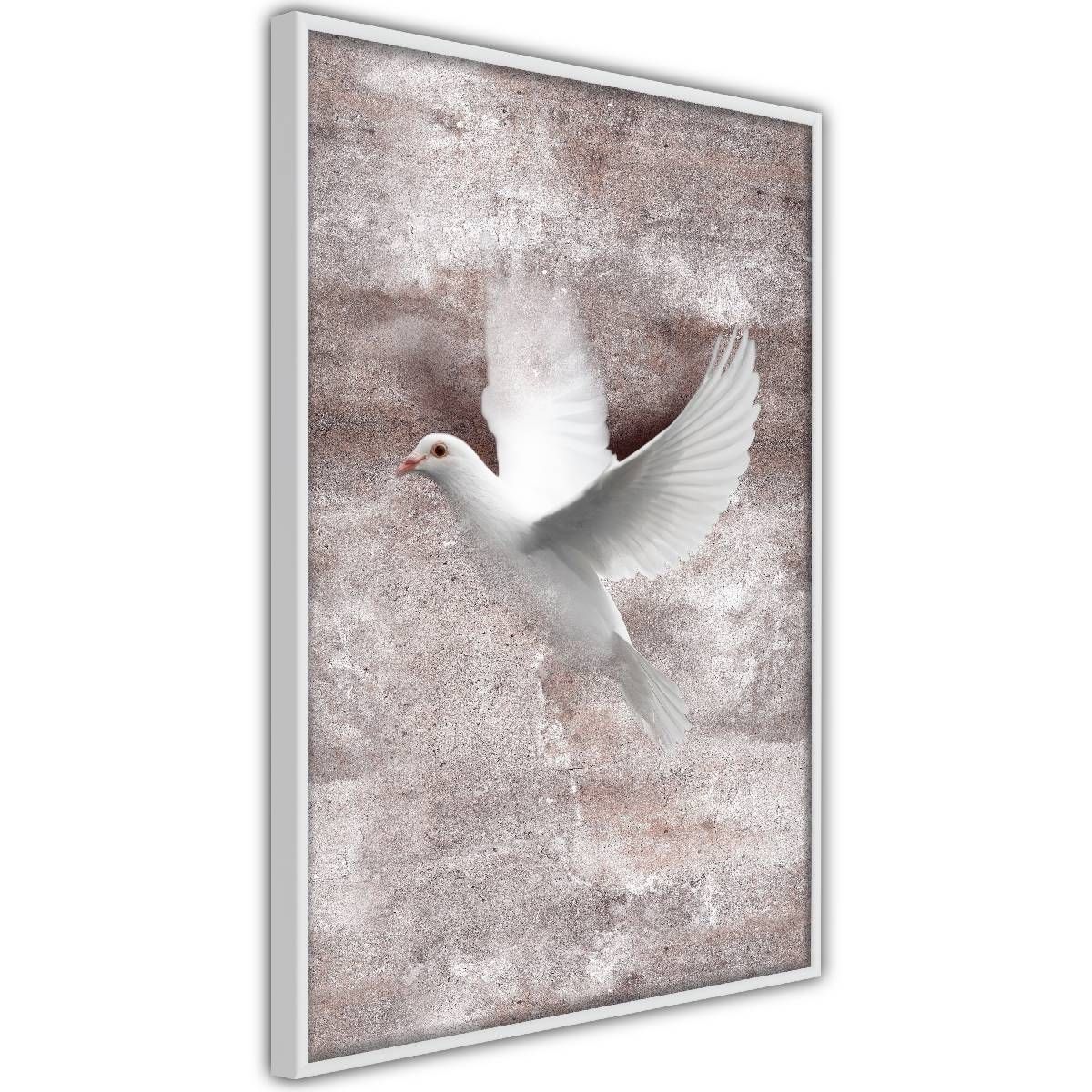 Juliste Artgeist Love in Flight, musta kehys, 45x30cm