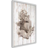 Juliste Artgeist Pensive Cupid, kehyksillä, eri kokoja