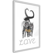 Juliste Artgeist Fluffy Love, kehyksillä, eri kokoja