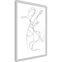 Juliste Artgeist Couple Embrace, kehyksillä, eri kokoja
