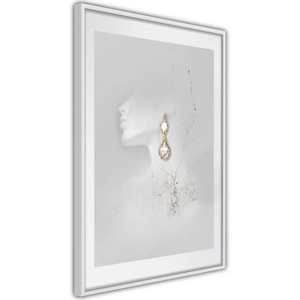 Juliste Artgeist Gold Earrings, kehyksillä, eri kokoja