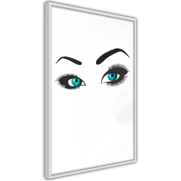 Juliste Artgeist Two-Colored Eyes, kehyksillä, eri kokoja