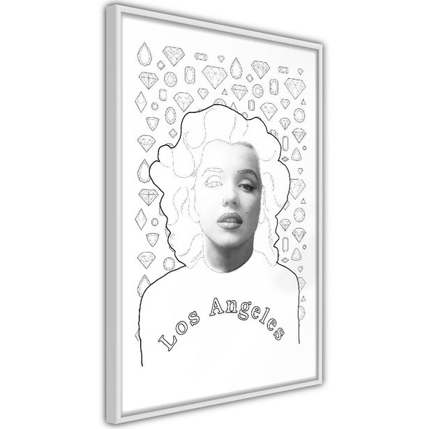 Juliste Artgeist Marylin Monroe, kehyksillä, eri kokoja