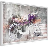 Juliste Artgeist Floral Bike, kehyksillä, eri kokoja