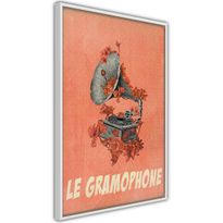 Juliste Artgeist Gramophone, kehyksillä, eri kokoja