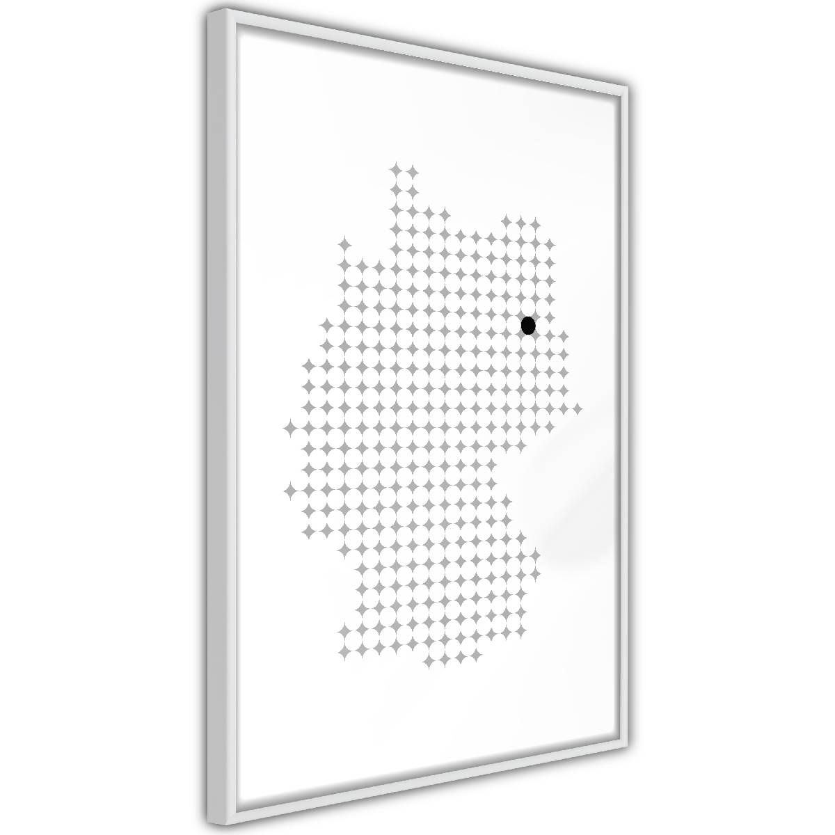Juliste Artgeist Germany, musta kehys, 60x40cm