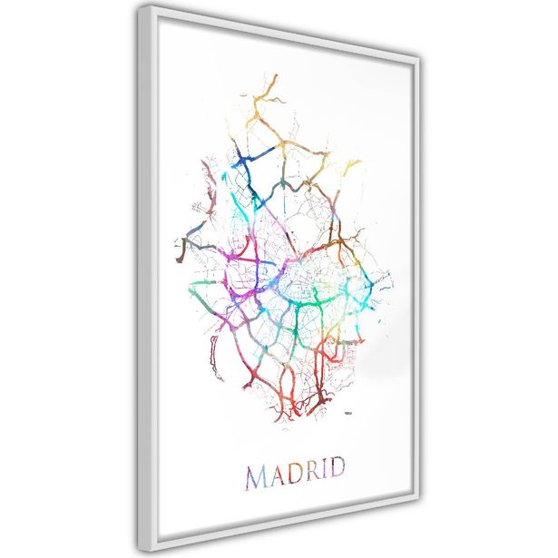 Juliste Artgeist Madrid, kehyksillä, eri kokoja