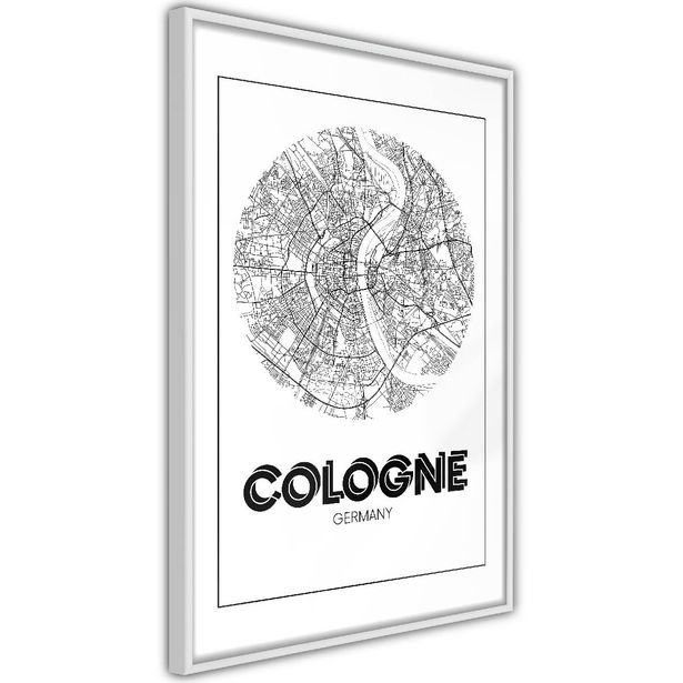 Juliste Artgeist Retro Cologne, kehyksillä, eri kokoja