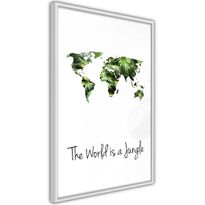 Juliste Artgeist The World Is a Jungle, kehyksillä, eri kokoja