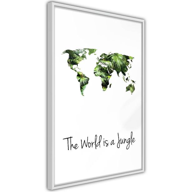 Juliste Artgeist The World Is a Jungle, kehyksillä, eri kokoja
