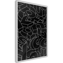 Juliste Artgeist Alphabet, kehyksillä, eri kokoja