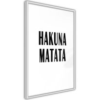 Juliste Artgeist Hakuna Matata, kehyksillä, eri kokoja