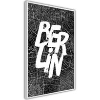 Juliste Artgeist Negative Berlin, kehyksillä, eri kokoja