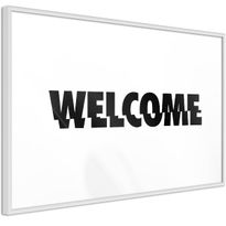 Juliste Artgeist Welcome, kehyksillä, eri kokoja