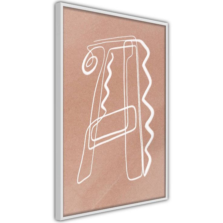 Juliste Artgeist Stylish A, kehyksillä, eri kokoja
