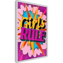 Juliste Artgeist Girls Rule II, kehyksillä, eri kokoja