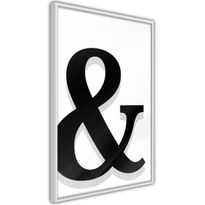 Juliste Artgeist Decorative Letter, kehyksillä, eri kokoja