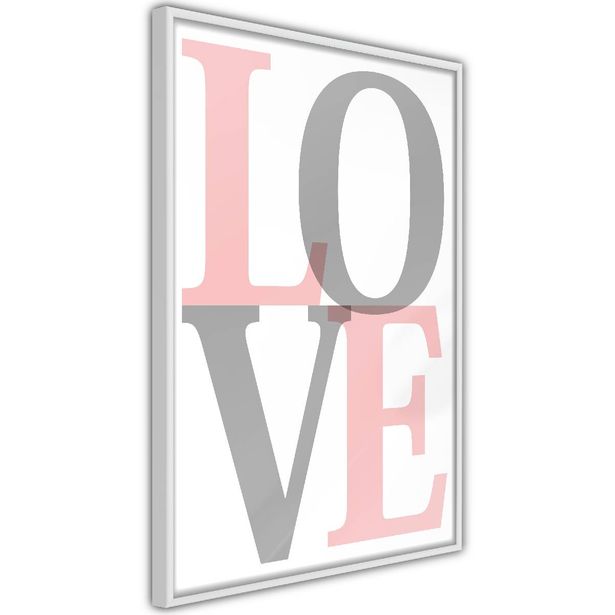 Juliste Artgeist Grey Love, kehyksillä, eri kokoja