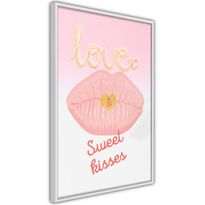 Juliste Artgeist Sweet Kisses, kehyksillä, eri kokoja