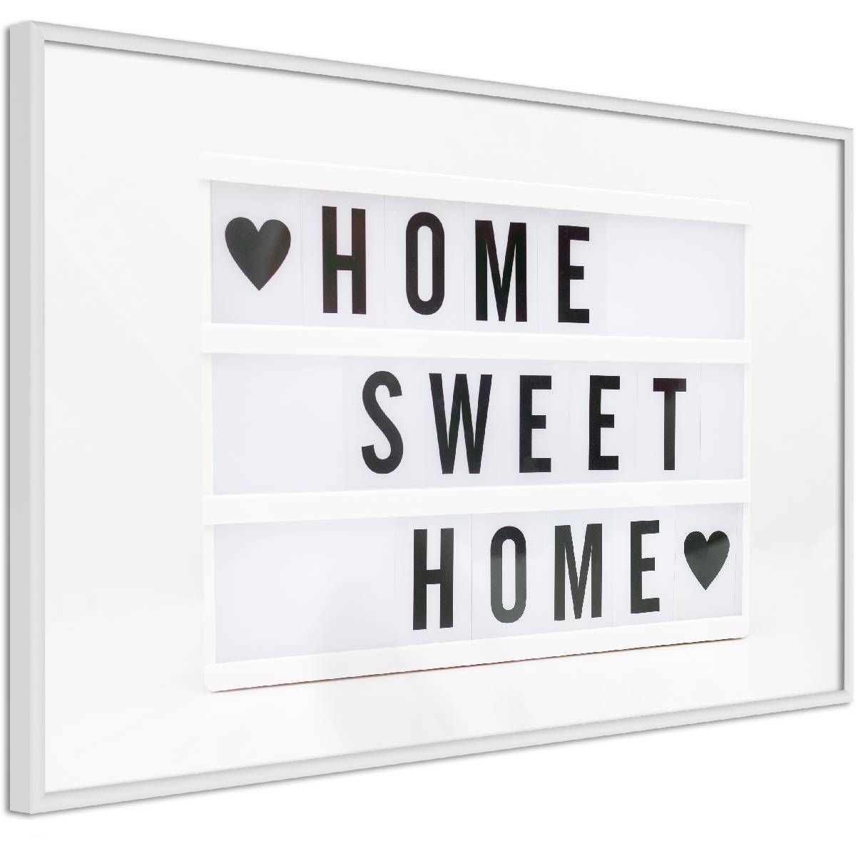 Juliste Artgeist Cinema Light Box, musta kehys, 20x30cm