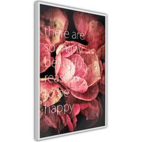 Juliste Artgeist There Are so Many Beautiful Reasons to Be Happy, kehyksillä, eri kokoja