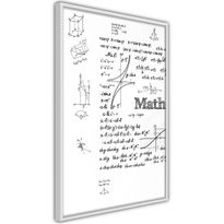 Juliste Artgeist Math, kehyksillä, eri kokoja