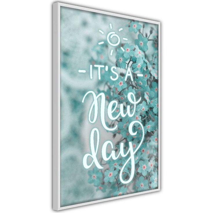 Juliste Artgeist It's a New Day, kehyksillä, eri kokoja