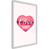 Juliste Artgeist Love Lips, kehyksillä, eri kokoja