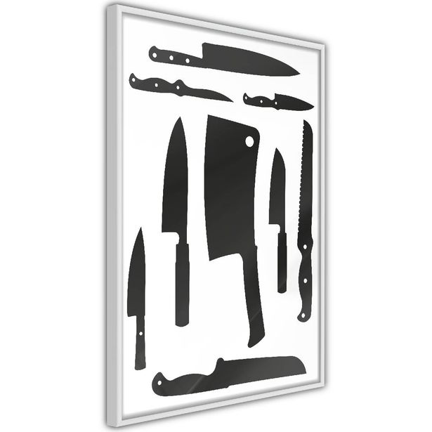 Juliste Artgeist Cleaver and Knives, kehyksillä, eri kokoja