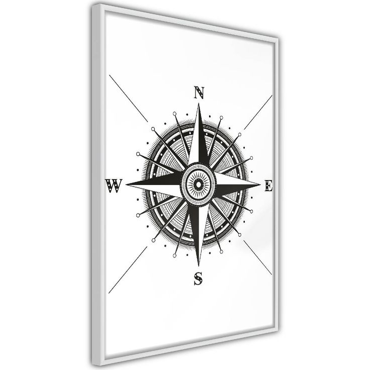 Juliste Artgeist Compass, kehyksillä, eri kokoja