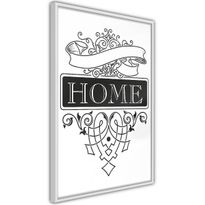 Juliste Artgeist Home, kehyksillä, eri kokoja