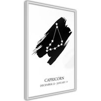 Juliste Artgeist Zodiac Signs: Capricorn, kehyksillä, eri kokoja