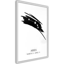 Juliste Artgeist Zodiac Signs: Aries, kehyksillä, eri kokoja