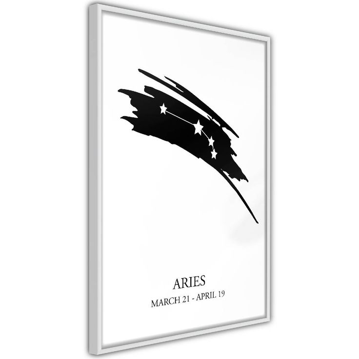Juliste Artgeist Zodiac Signs: Aries, kehyksillä, eri kokoja