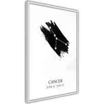 Juliste Artgeist Zodiac Signs: Cancer, kehyksillä, eri kokoja