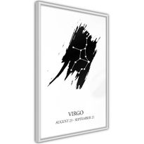 Juliste Artgeist Zodiac Signs: Virgo, kehyksillä, eri kokoja
