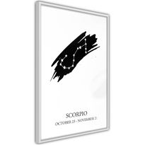 Juliste Artgeist Zodiac Signs: Scorpio, kehyksillä, eri kokoja